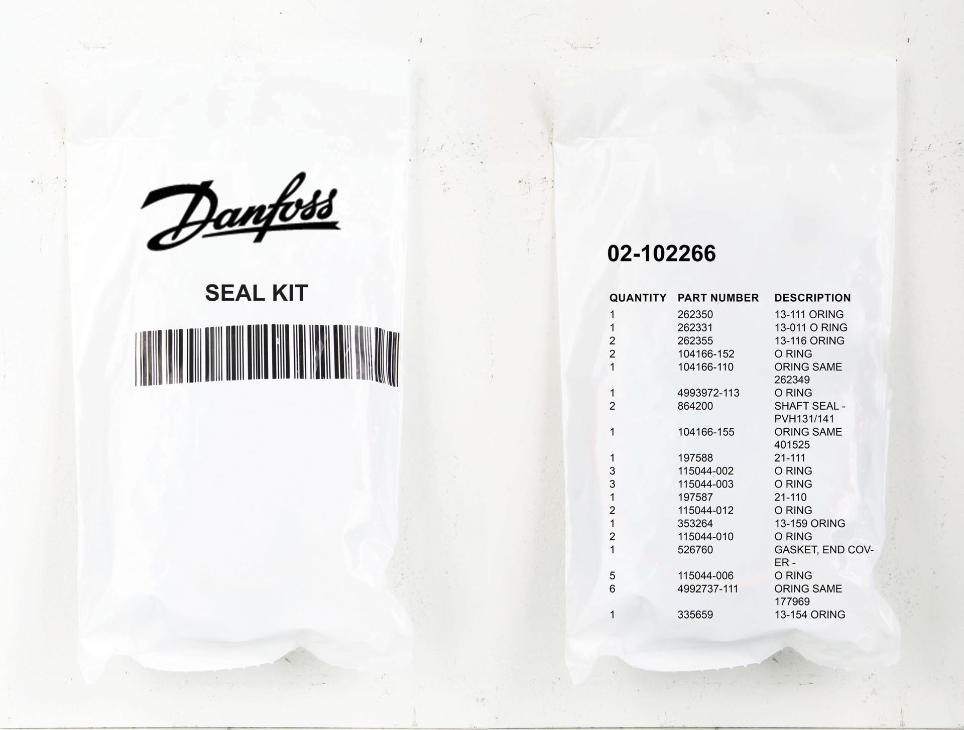 Vickers by Danfoss Piston Pump Accessory Seal Kit 02-102266 (PACKAGE)