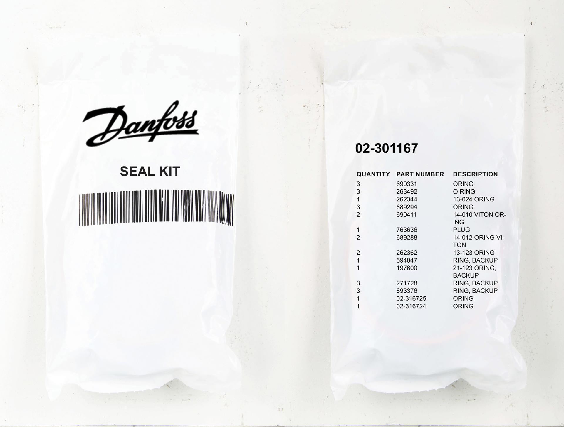 Vickers by Danfoss Spare Part Seal Kit 02-301167 (PACKAGE)