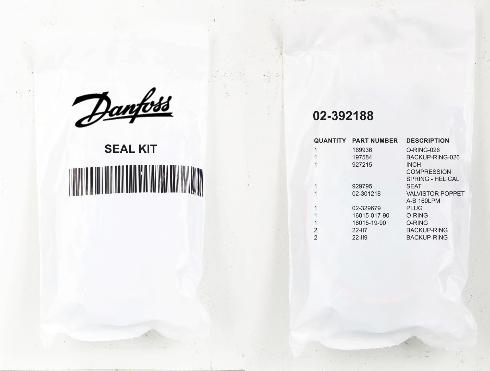 Vickers by Danfoss XPV16 Series Mobile Valves Accessories Seal Kit 02-392188 (PACKAGE)