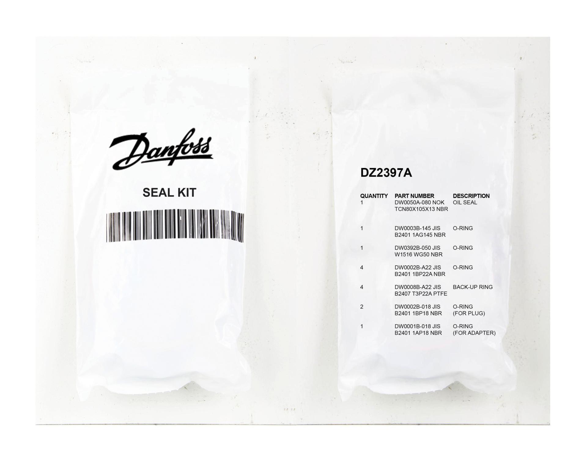 Danfoss Spare Part Seal Kit DZ2397A (PACKAGE)