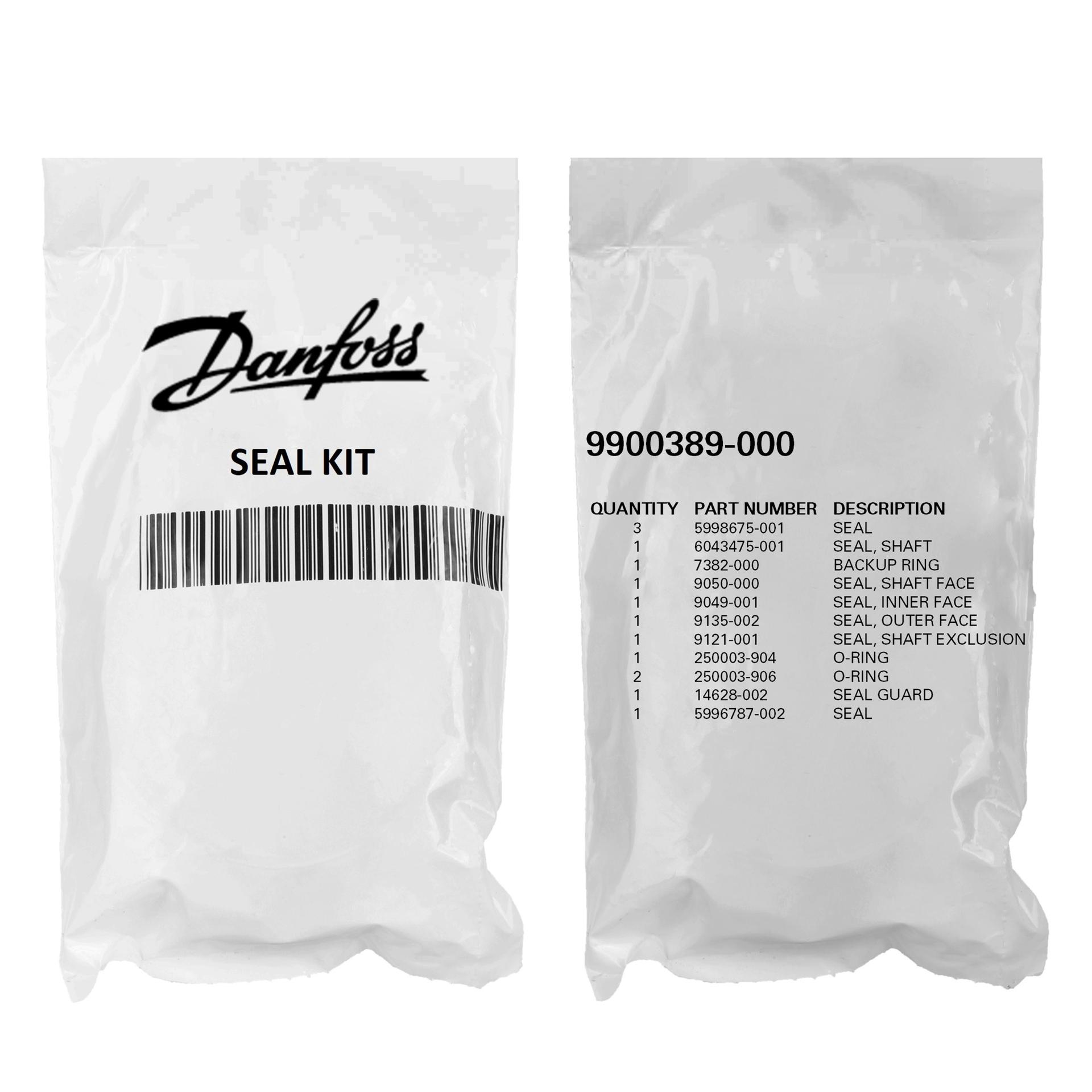 Danfoss Char-Lynn 2000 Series Spare Part Seal Kit9900389-000 (PACKAGE)