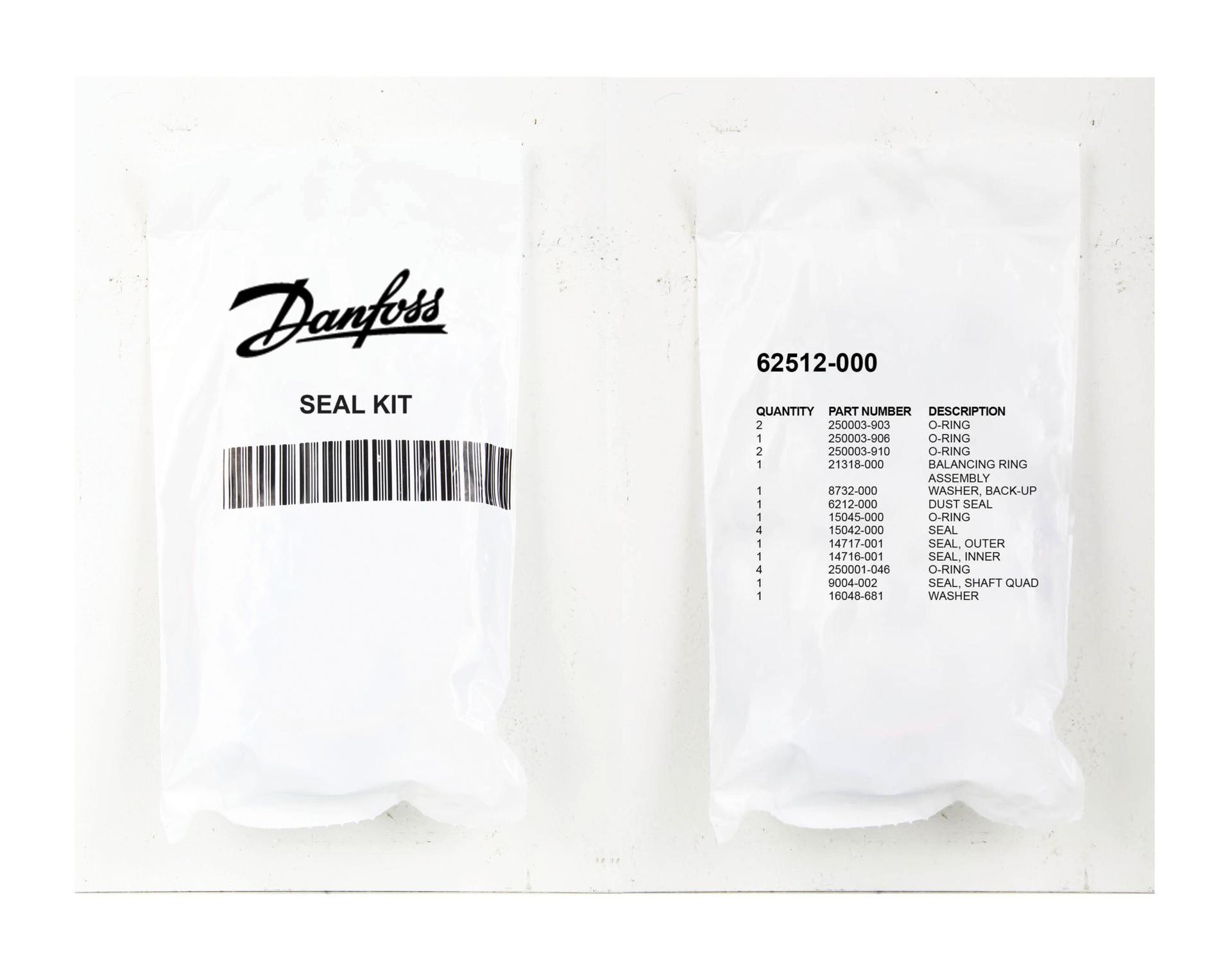 Danfoss Char-Lynn 10000 Series Spare Part Seal Kit62512-000 (PACKAGE)
