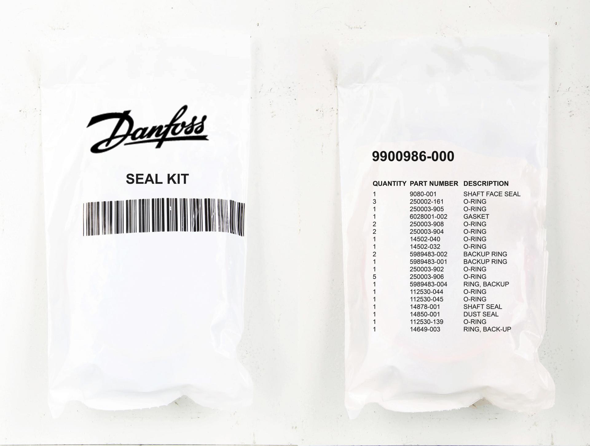 Danfoss Char-Lynn HP30 Series Spare Part Seal Kit9900986-000 (PACKAGE)