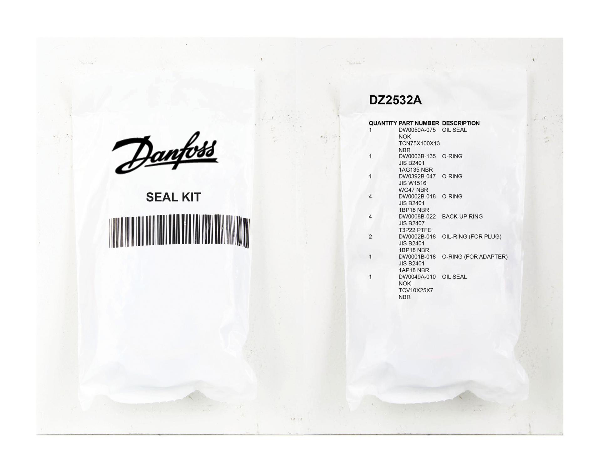 Danfoss Spare Part Seal KitDZ2532A (PACKAGE)