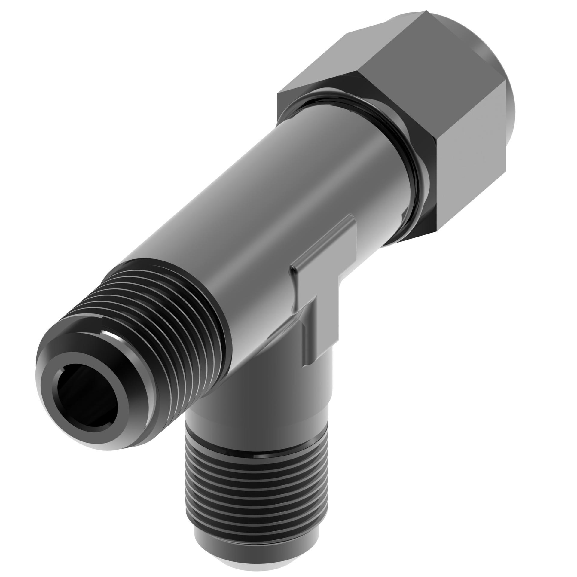 Tee/Y Adapters FCM2254-Black (RIGHT)