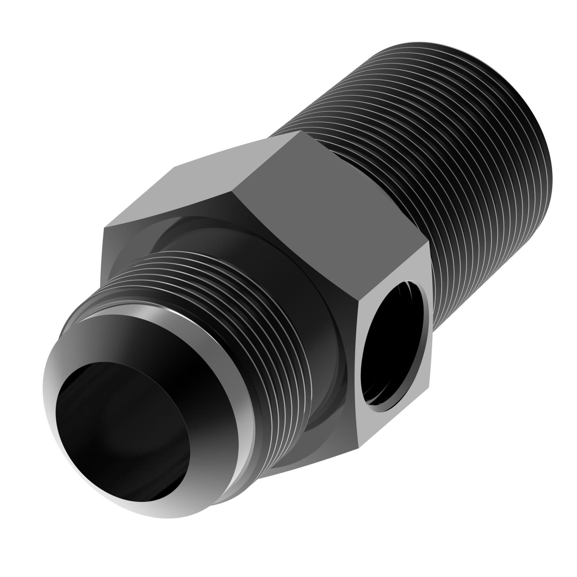 Straight Adapters FCM2276-Black (RIGHT)