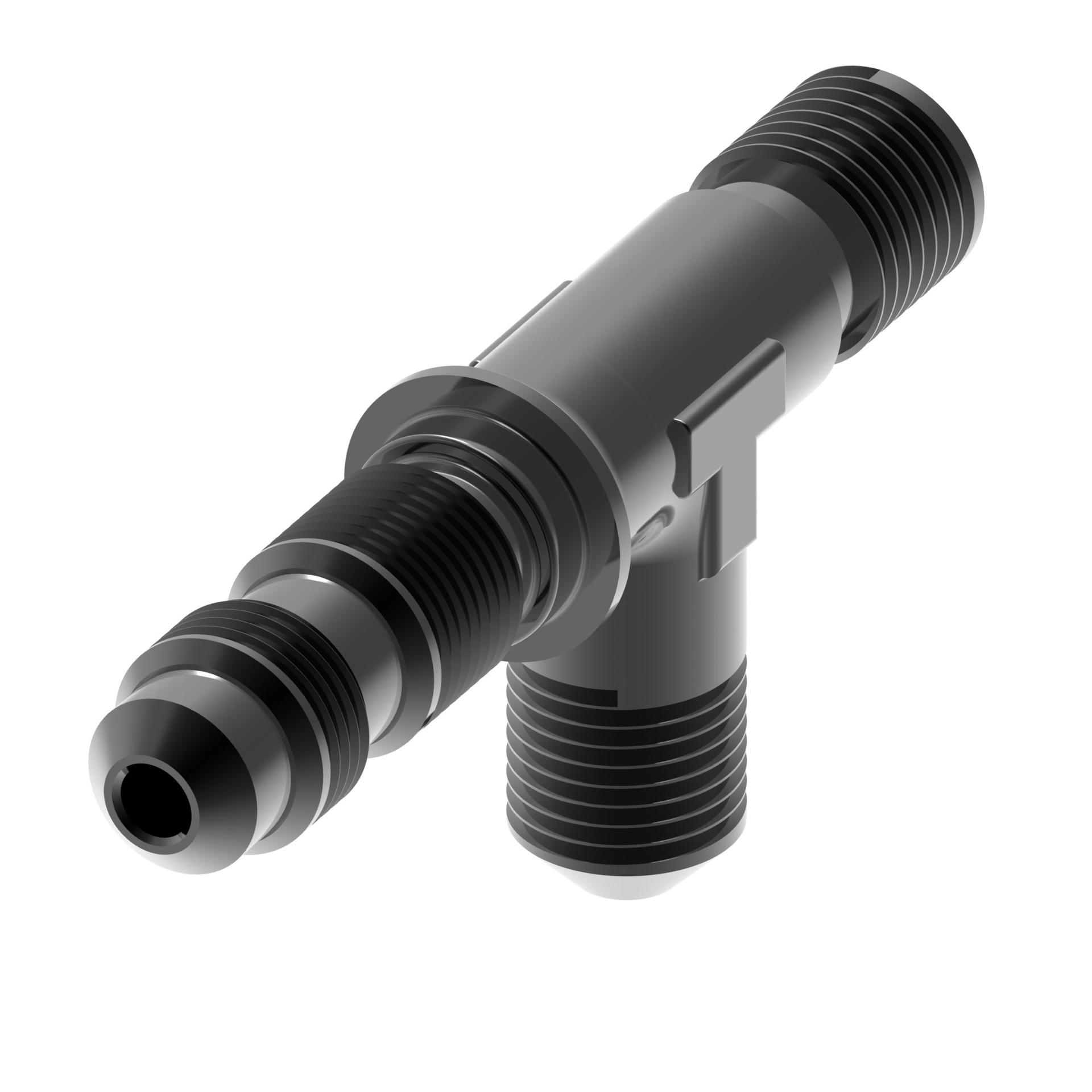 Tee/Y Adapters FCM2815-Black (RIGHT)