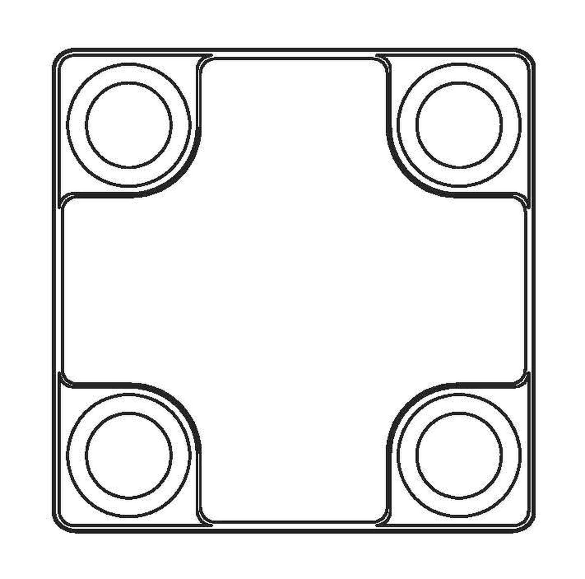 Vickers by Danfoss Spare Part Cover 730408 (CENTER)