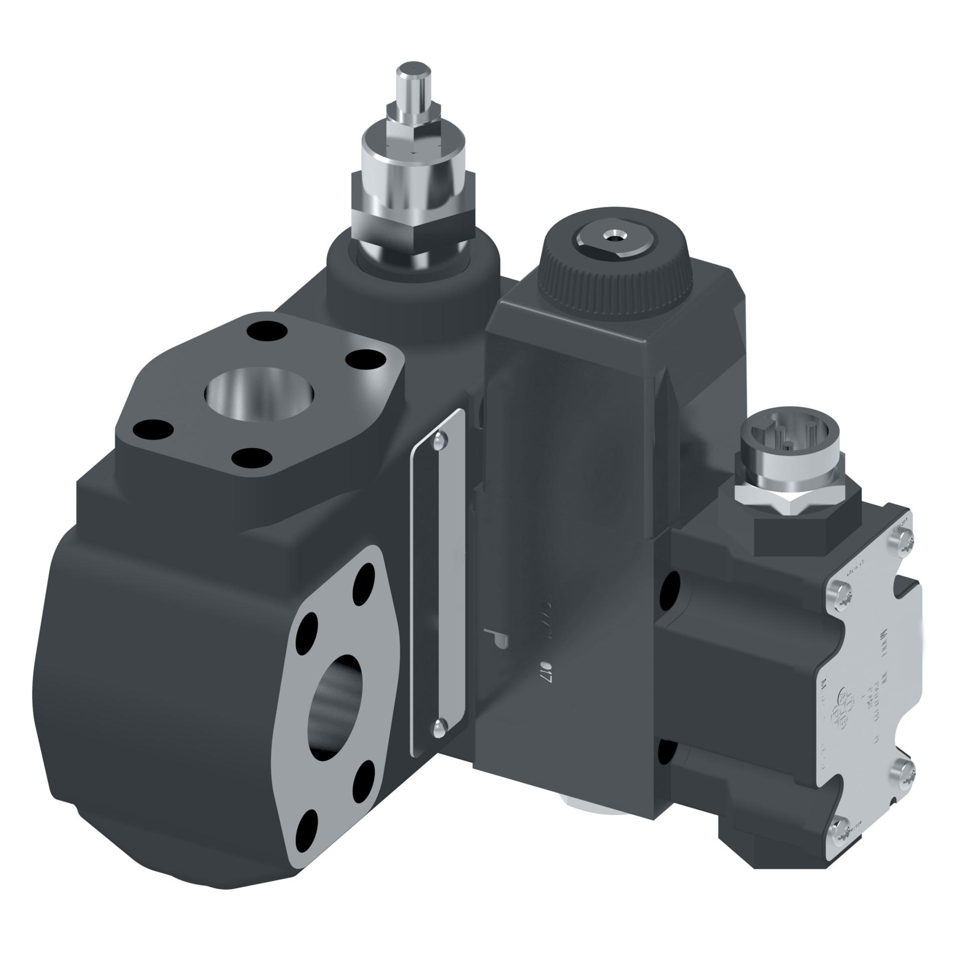 Flange Mounted Relief Single Pressure with Vent CPF2S-06-A-W-3S-VM-FPA3WL-B5-20 (RIGHT)