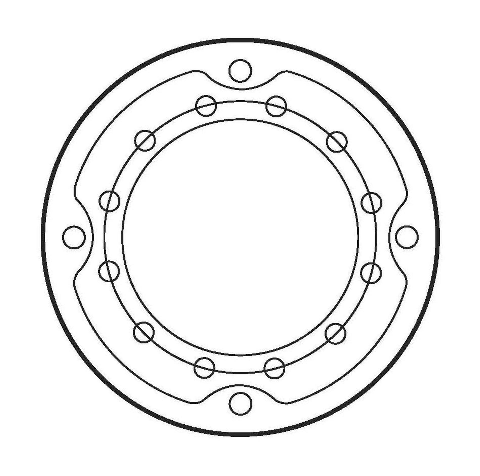 Danfoss Kits and Spare Parts Drum 411018-02 (CENTER)