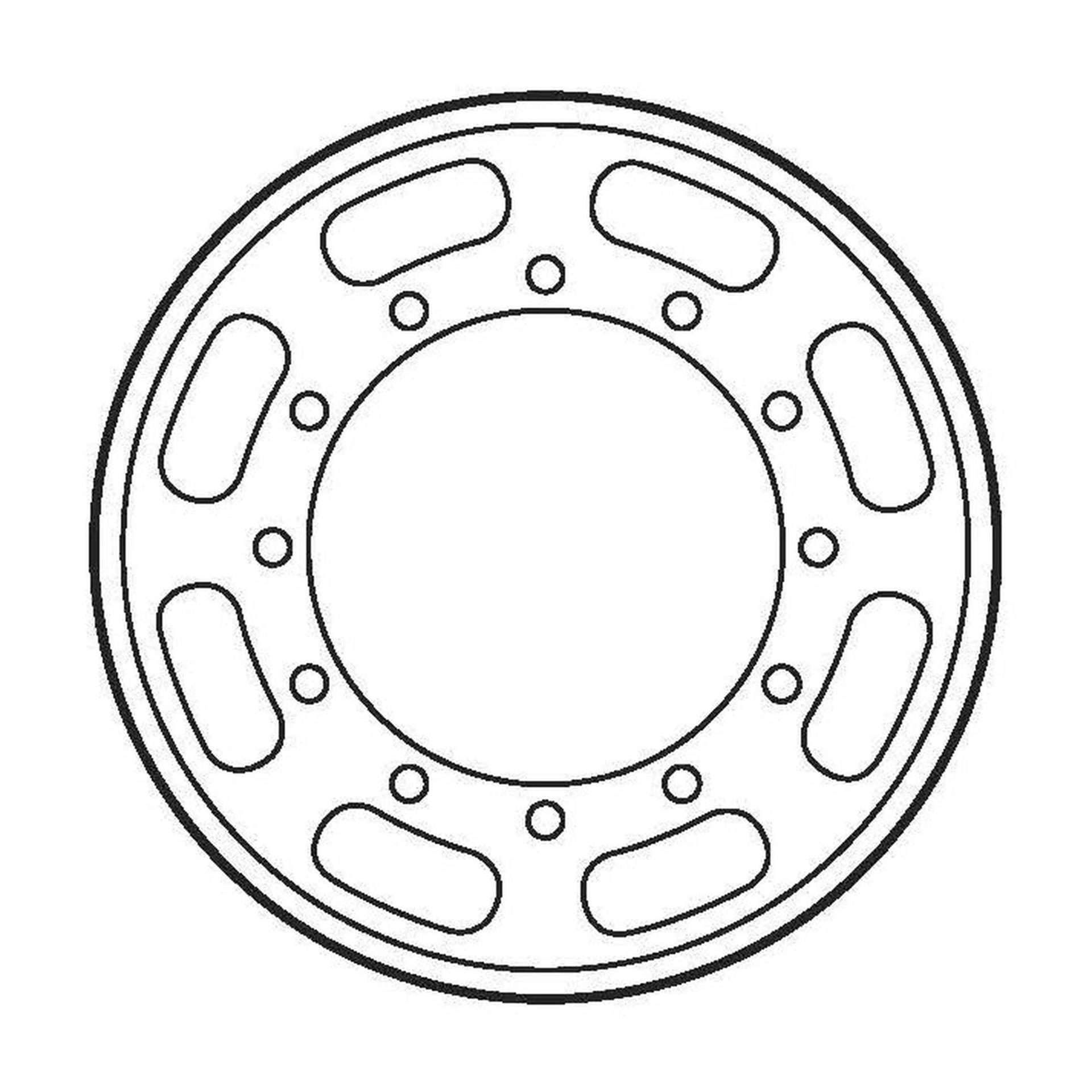 Danfoss Kits and Spare Parts Flange Drum 408312 (CENTER)