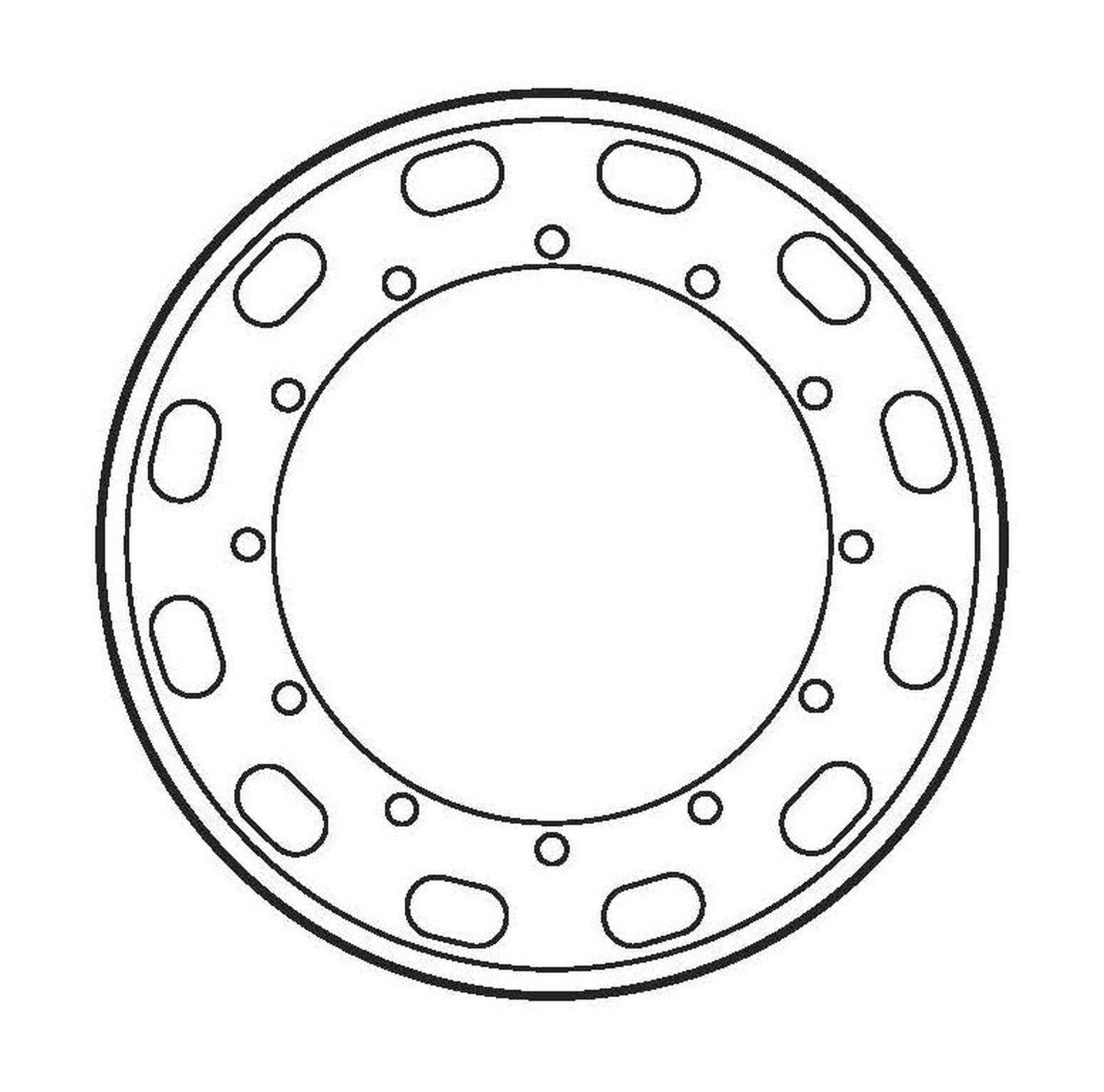 Danfoss Kits and Spare Parts Flange Drum 408313 (CENTER)