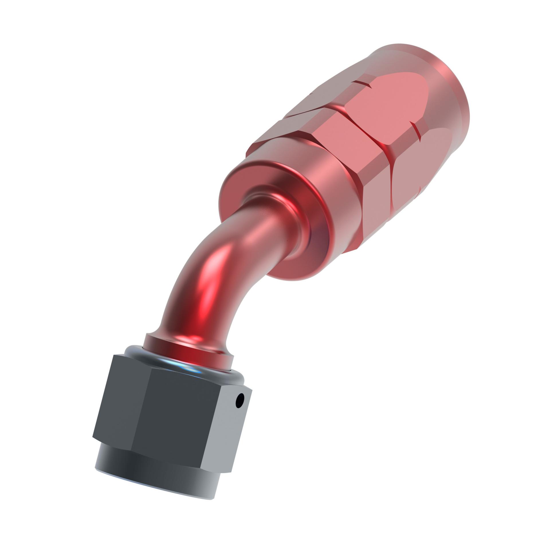 Aeroquip Performance by Danfoss Reusable Hose Fittings SAE 37° JIC/AN 60° Elbow Swivel FCM4082 (RIGHT)