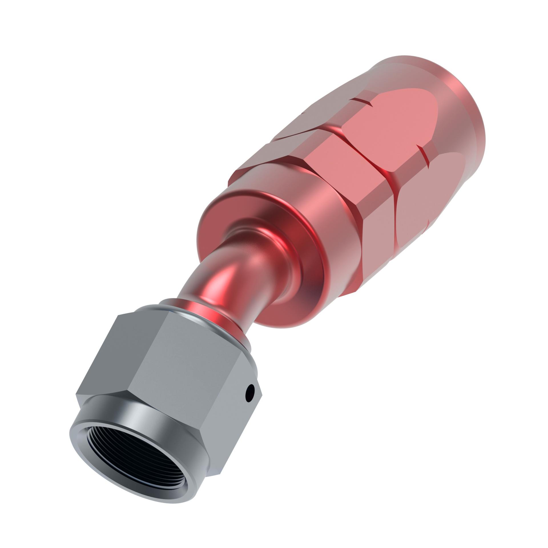 Aeroquip Performance by Danfoss Reusable Hose Fittings SAE 37° JIC/AN 30° Elbow Swivel FCM4072 (RIGHT)