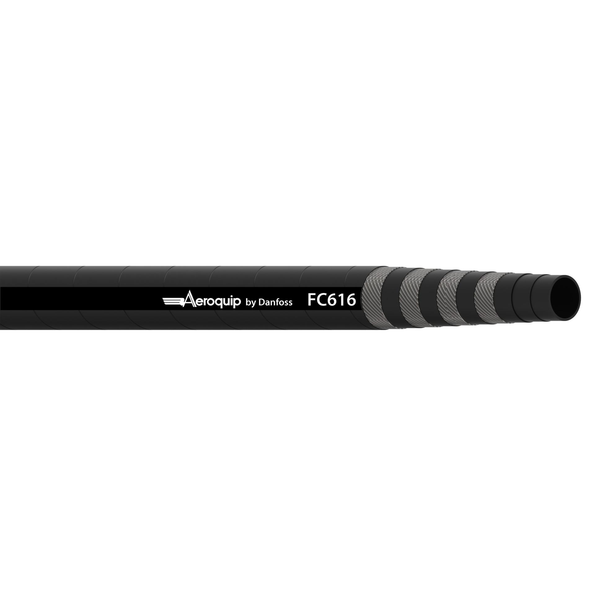 Aeroquip by Danfoss FC616 Series Rubber Hydraulic Spiral Hose (CENTER)