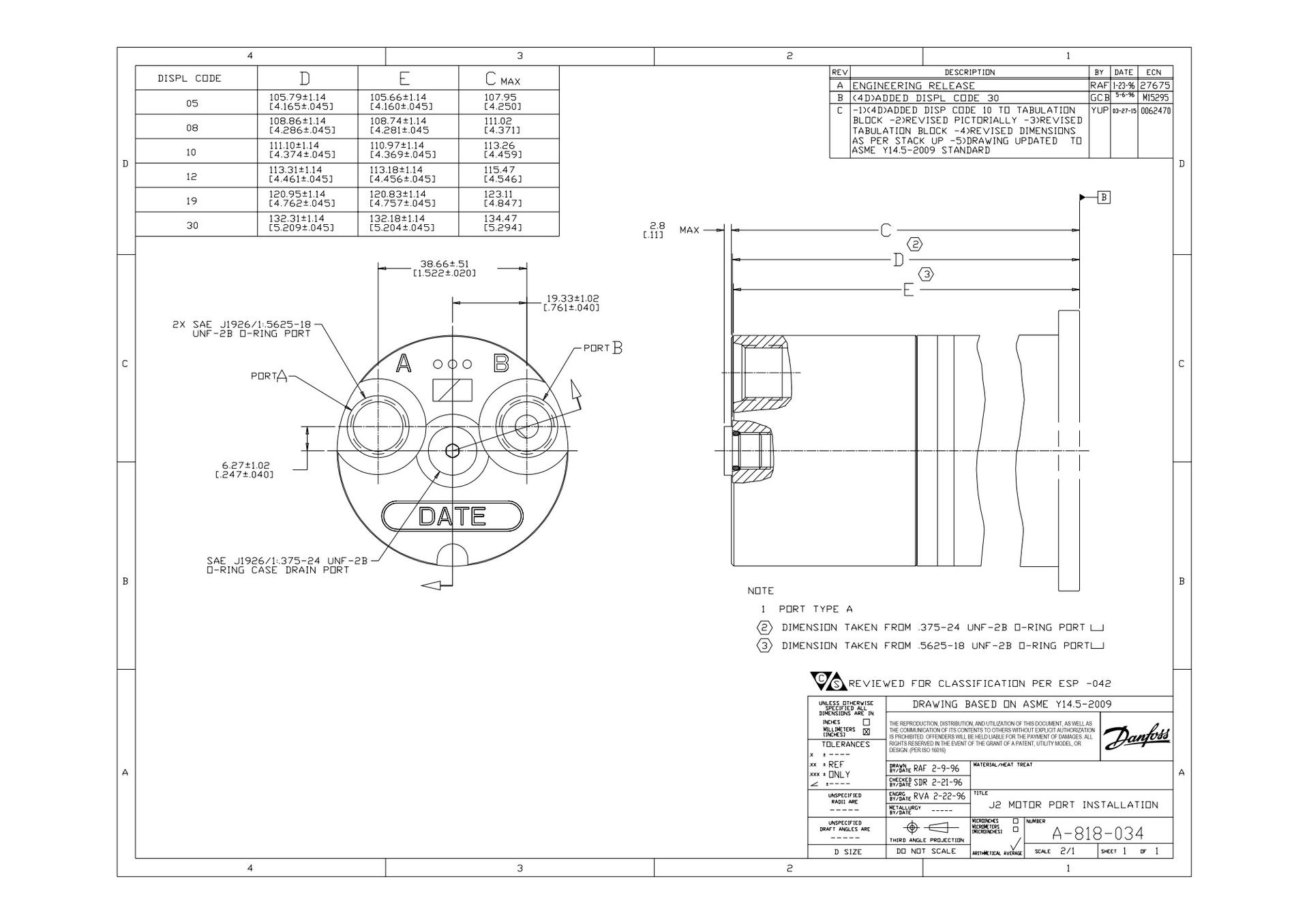 J Series - Port Installation - A