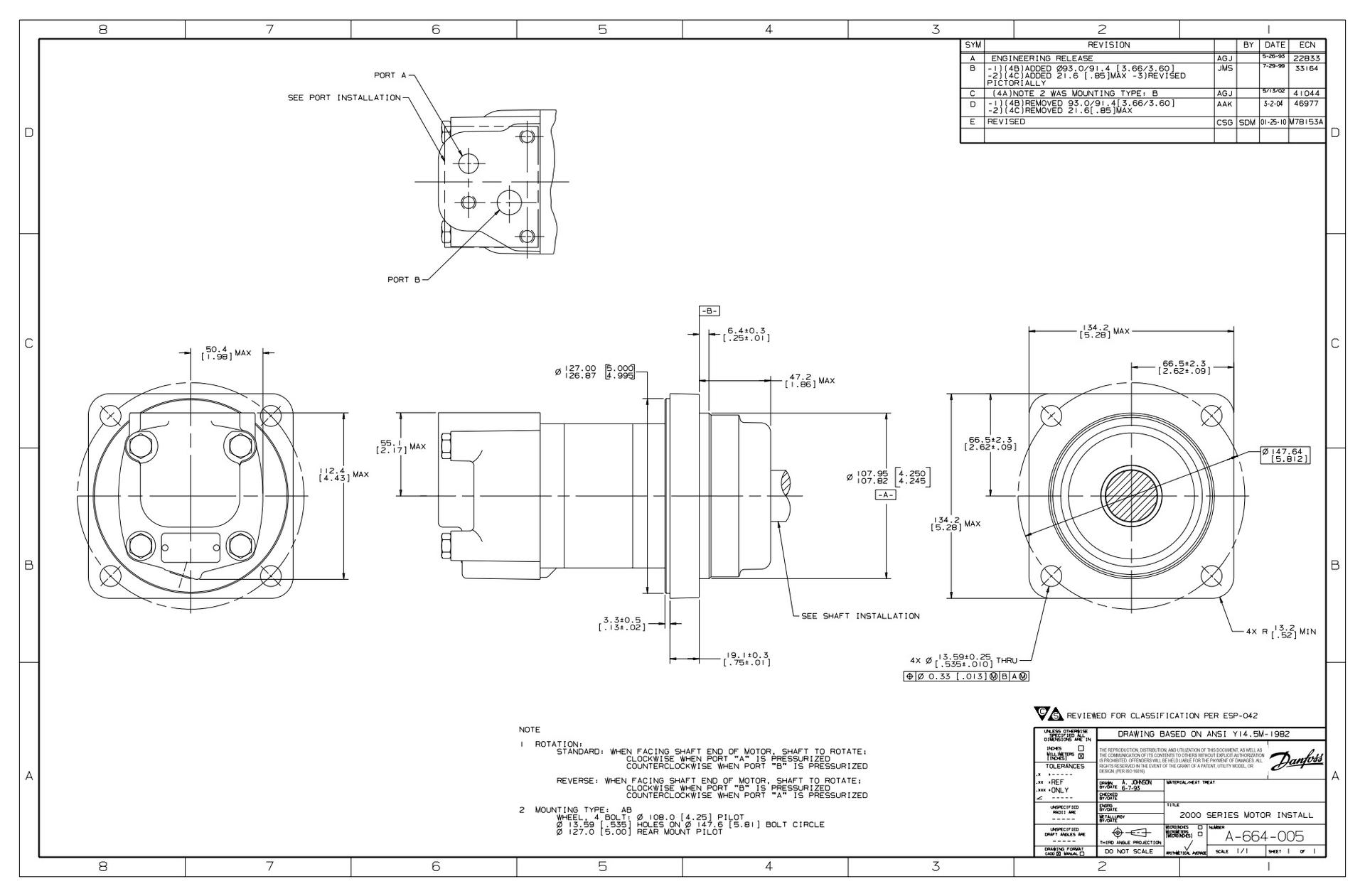 2000 Series - Motor Installation - AB