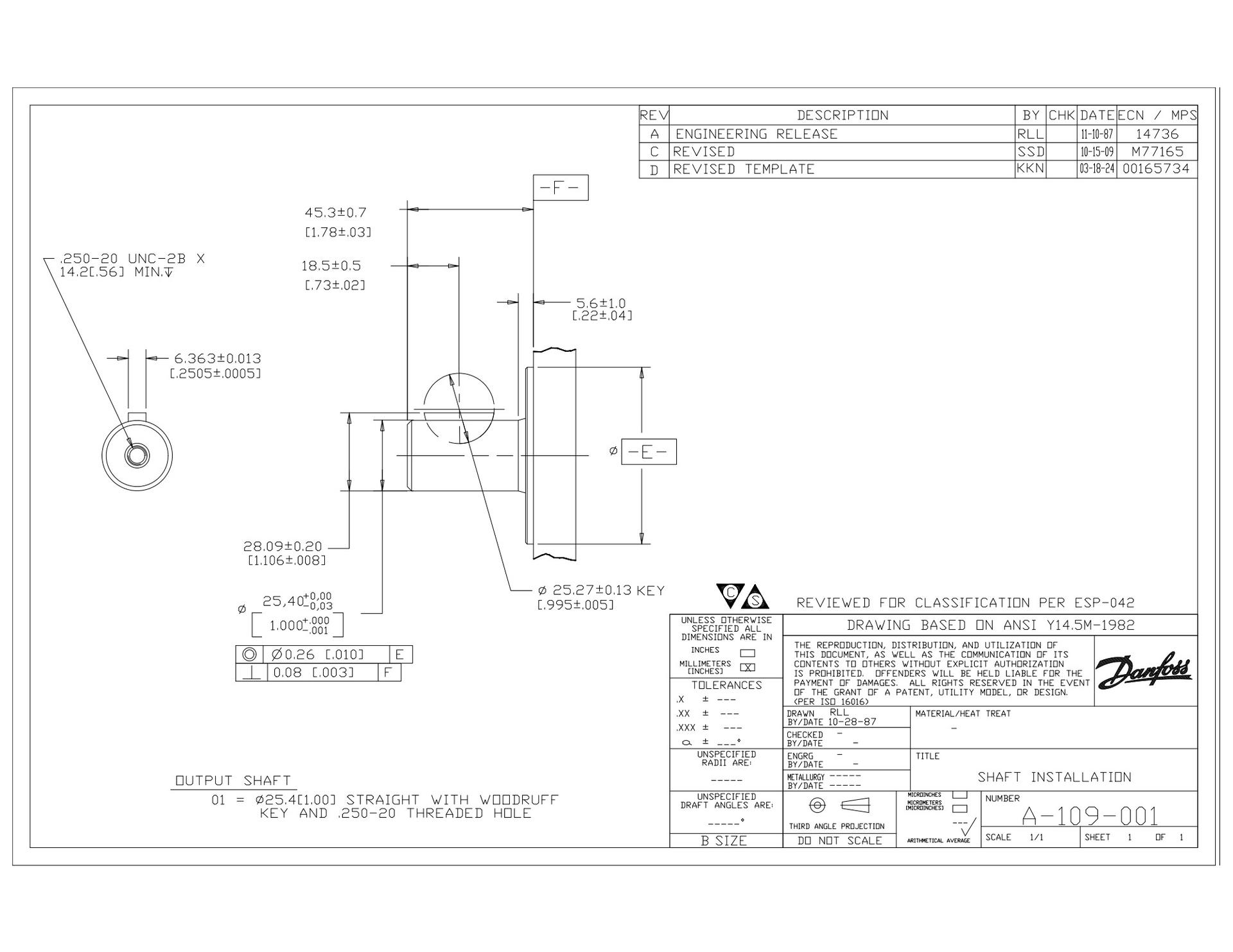 H, S and T Series - Shaft Installation - 01